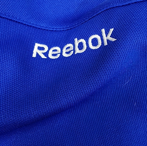 New York Islanders Full Zip Fleece Lined Jacket Reebok Center Ice NHL Hockey - Picture 3 of 6